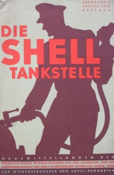 "Die Shell Tankstelle" Tankstellen-Magazin 1938 (3750)